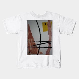 Mixed media abstract 2 Kids T-Shirt